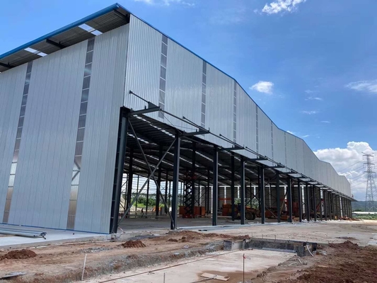 Boyalı Sıcak Dip Galvanizli Çelik Yapı Depo Özel Özellikler