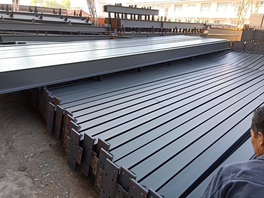 Kolay Kurulum Prefabrik Çelik Konstrüksiyon 4000mm - 15000mm H Kiriş