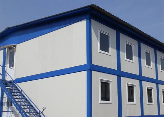 Yüksek Dayanıklılık Prefabrik Hafif Çelik Çerçeve Ev Kolay Kurulum