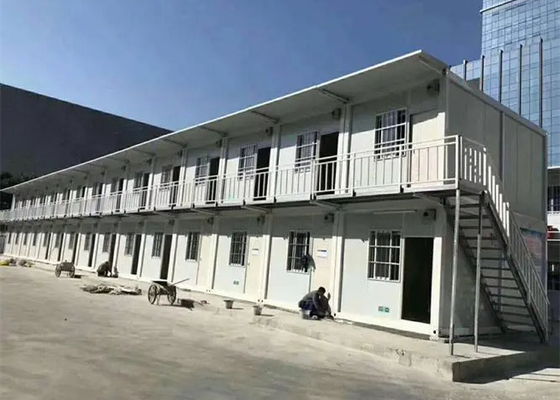 Yeniden Kullanılabilir Hafif Çelik Çerçeve Ev Hızlı Montaj Prefabrik Çelik Ev