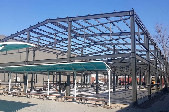 Özelleştirilmiş Çelik Yapı Atölyesi Prefabrik Bina Sandviç Panel Kapı