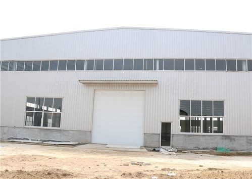 Verimli Depolama Çözümü Çelik Yapı Depo Dolaşımlı Kapı ile Sıcak Dip Galvanize