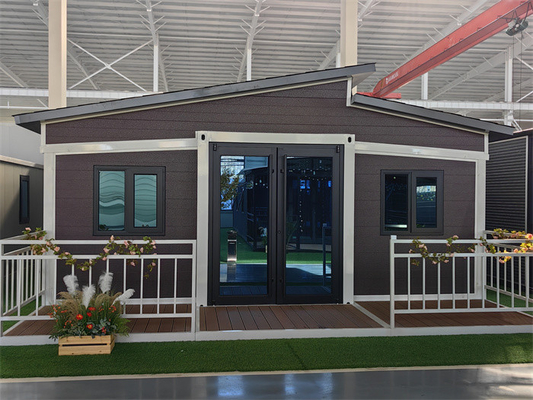 Kompakt Genişletilebilir Konteyner Evi 40FT Ofis için Yapılandırılmış