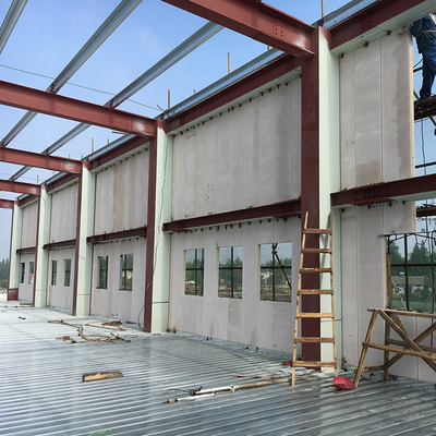 Prefabrik Modüler Çelik Yapı Tesisi Prefabrik Çelik Çerçeve Depo