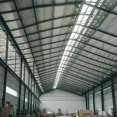 Prefabrik Endüstriyel H Çelik Yapı Çerçeve Bina Depo