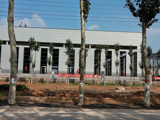Rüzgara Dayanıklı Q355 Hafif Çelik Yapı Fabrikası Ağır Yük