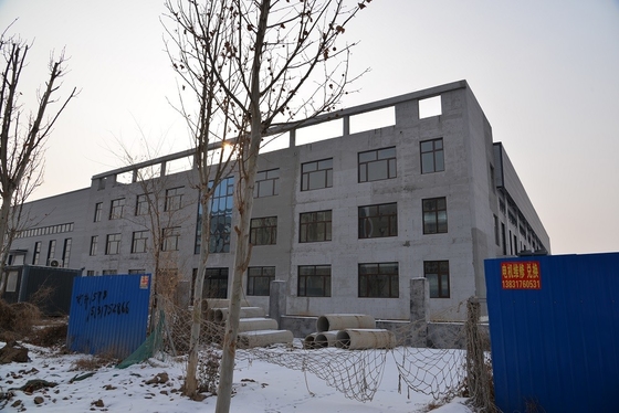 Geleneksel Çelik Yapı Atölyesi Q355 Q235 Bina Çelik Çerçevesi