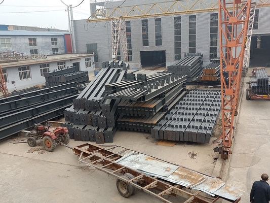 Yangın Önleyici Prefabrik Tarım Binaları 1000m2 Prefabrik Çiftlik Kulübesi