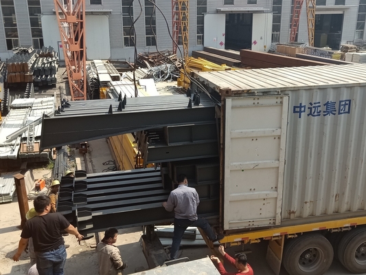 Tek Eğimli Prefabrik Çelik Konstrüksiyon