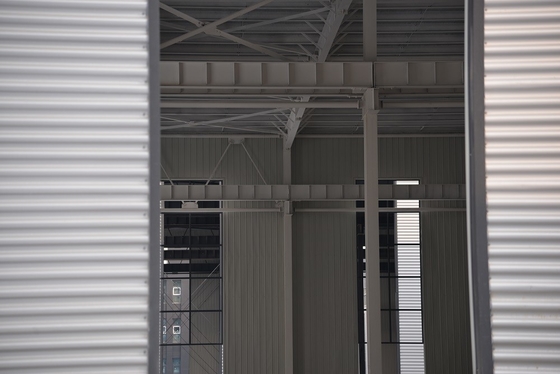 LANGE Çelik Fabrikasyon Binalar Q235 Prefabrike Depo
