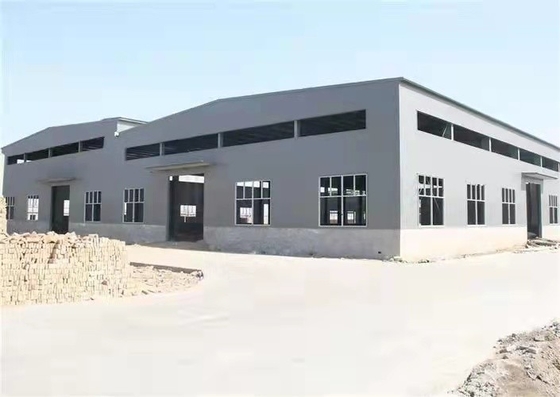 Endüstriyel Prefabrik Galvanizli Çelik Yapı Bina Suya Dayanıklı