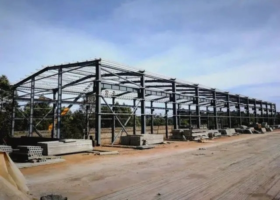 CE Prefabrik Metal Çerçeveleme Vinç Atölyesi Çelik Yapı Evleri