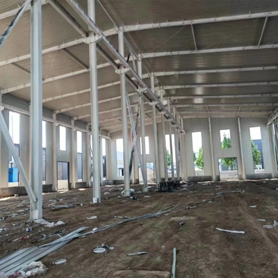 Ağır Sanayi Yapısı Prefabrik Çelik Atölyeler Vinçli Yanmaz